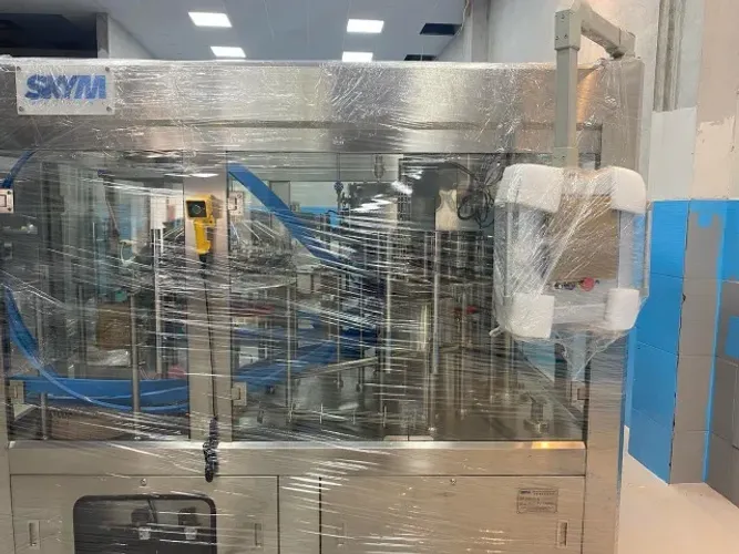 Linha de Envase para agua mineral com gás
