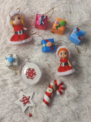 10 enfeites para sua arvore de Natal