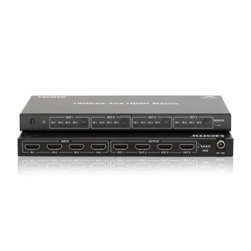 Matrix De Video Hdmi Uhd 4k_60hz V2.0 4 X 4 / As-mx44-n