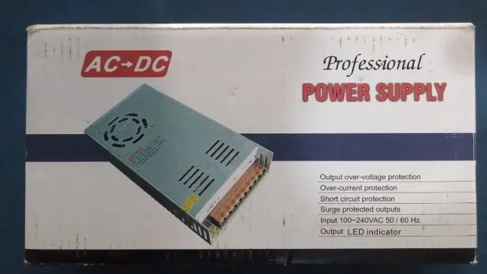 PROFESSIONAL POWER SUPPLY AC/DC NOVO LACRADO FRETE GRÁTIS PARA MACEIÓ