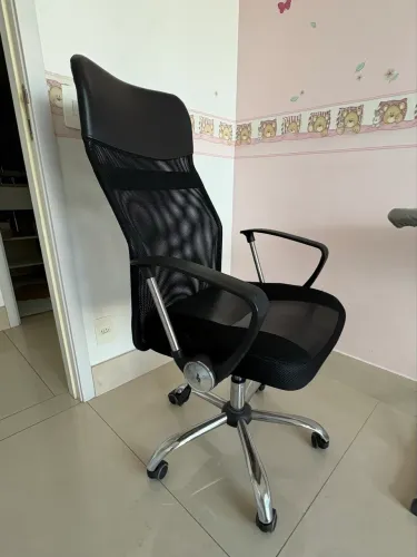 Cadeira Escritório Presidente com tela mesh