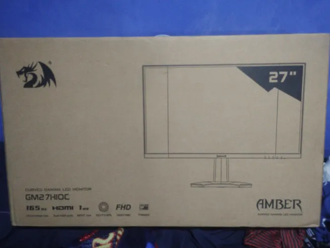 MONITOR REDRAGON CURVO 27 POLEGADAS 