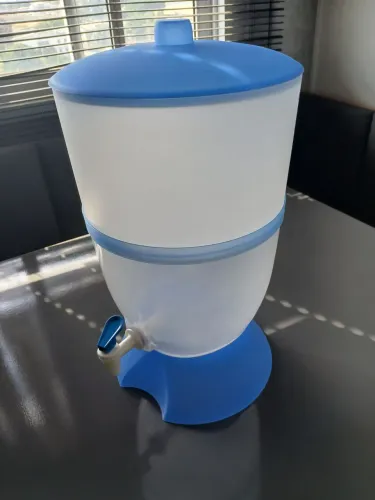 Filtro de plástico parece o da barro