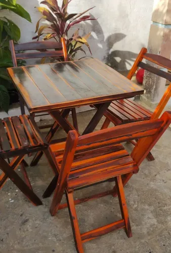 Lindo conjunto dobrável