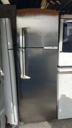 Geladeira Brastemp inox