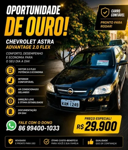 Chevrolet Astra Advantage 2.0 MPFI Flexpower 8V 3P 2007
