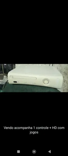 Xbox 360 ano 2010 placa jasper controle original,cabo HDMI,fonte (obs) não envio 