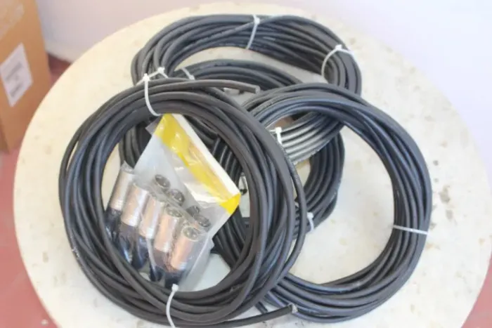 Cabo XLR MIC Mais conectores XLR 47metros