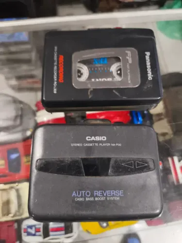 Walkman antigo para decoração ou restauração duas unidades vendidas no estado