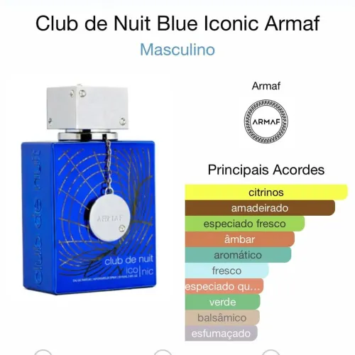 ICONIC - club de Nuit ARMAF 100% Original - Lacrados