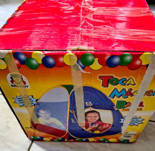 Toca mágica ball - 100 bolinha