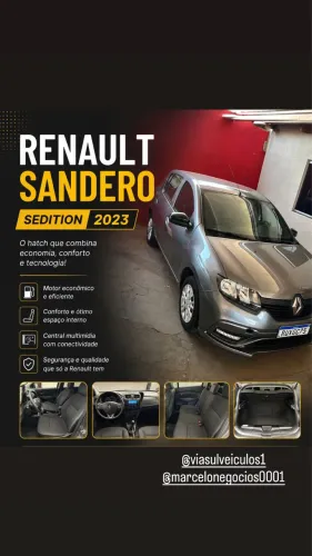 Renault Sandero S Edition Flex 1.0 12V 5P Mec. 2023