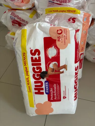 FRALDAS HUGGIES G