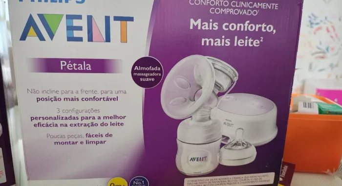 Extrator de leite elétrico Avent silencioso