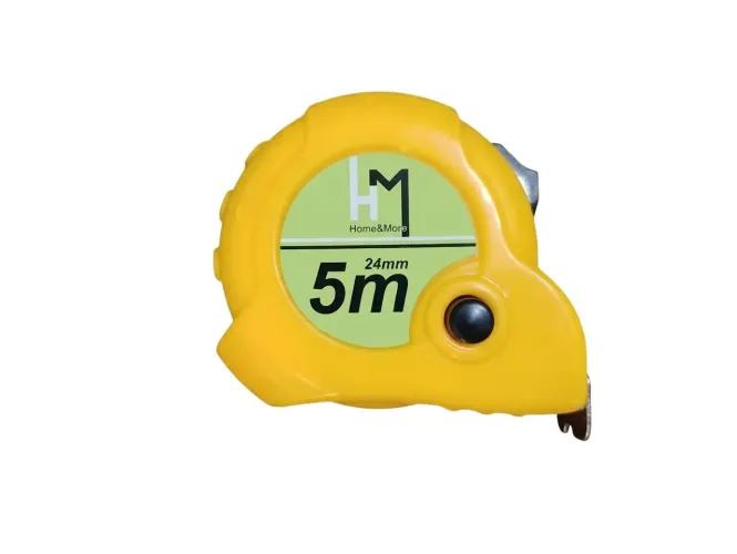Trena com 5 metros de fita para medição 