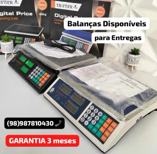 Balança Digital Profissional [ até 40Kg ] | Vem pra Loja