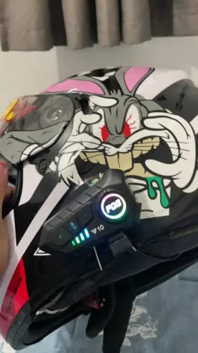 Fone para capacete