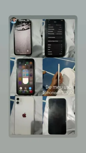 Troco iPhone 11 em moto com volta
