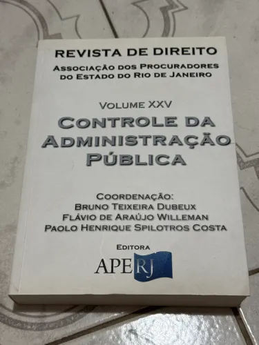 Revista de direito Associação dos procuradores do Estado do Rio de Janeiro