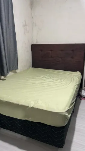 Cama Box Casal + Colchão | Cabeceira Grátis
