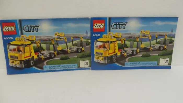 LEGO MANUAIS CITY 60060 APENAS VOLUME 2 E VOLUME 3