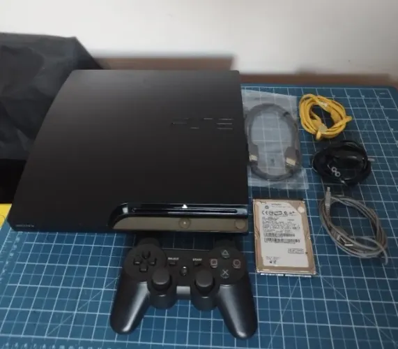 PS3 Slim 1TB Desbloqueado HEN 4.92 com lojas