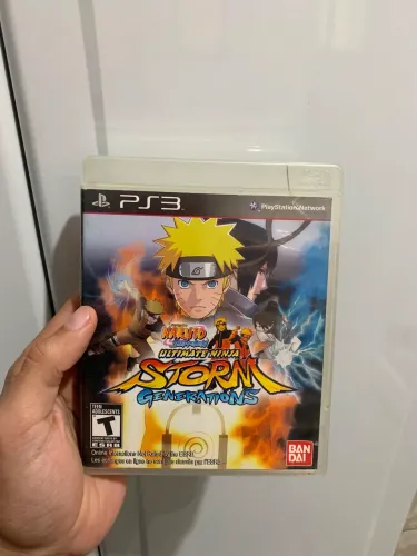 JOGO NARUTO SHOPPUDEN PS3 - ULTIMATE NINJA STORM GENERATIONS