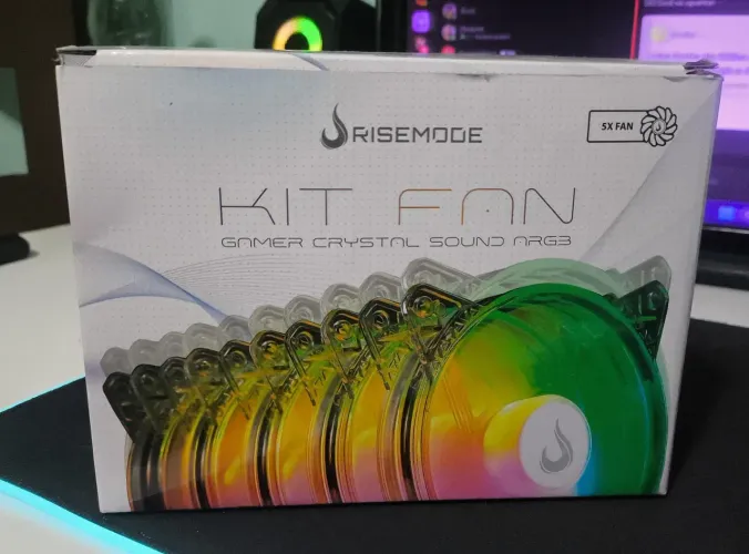 Kit 5 Fan Rise Mode rgb