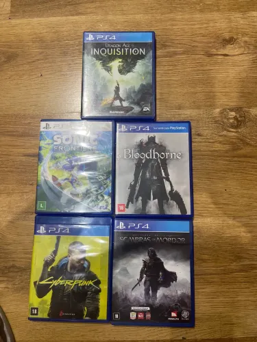 Jogos 5 jogos de ps4 e ps5