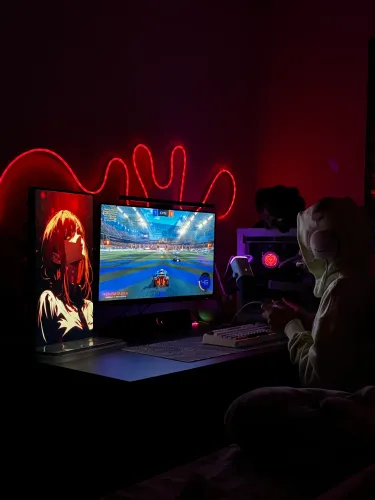 Pc gamer completo + 2 monitores