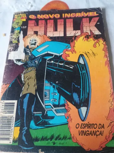 edição de "O Novo Incrível Hulk" nº 137, publicada pela Editora Abril em novembro de 1994.