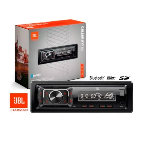 TOCA CD JBL COM BLUETHOOT E PEN DRIVE  NOVO
