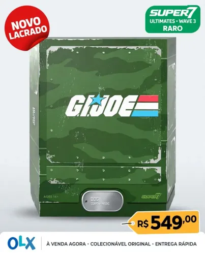 G.I Joe Doc combat médico Super7 Ultimate lacrado