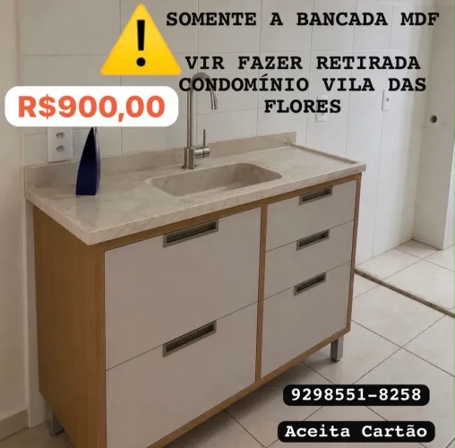 Bancada de Pia - MDF