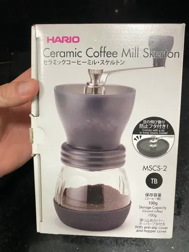 Hario moedor café sem uso estado excelente completo