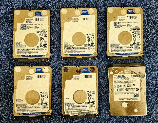 HD de 1TB para notebook e videogame