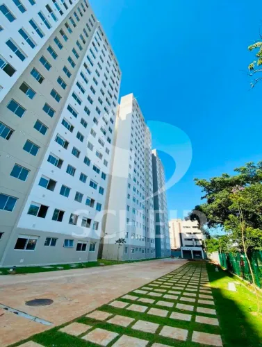 Apartamento 35m²,2 quartos, sala, cozinha, banheiro social, área de serviço.