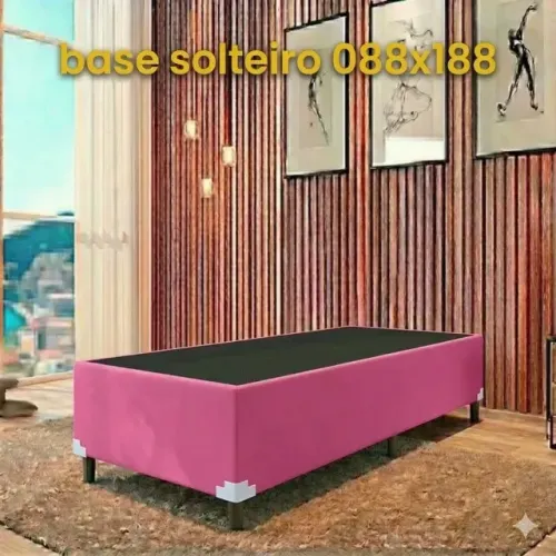 Base Solteiro novas cor creme - 088x188 - R$ 287