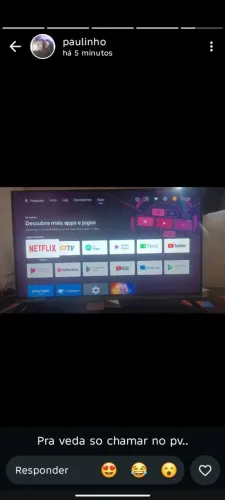 Vendendo televisão