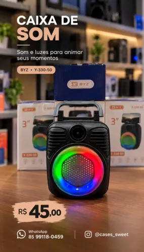 Caixa de Som BYZ Y-330-50