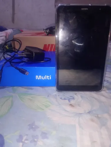 Tablet multi m8 4g, novo, nunca usado antes, chama no chat. Pra vender rápido cuida 
