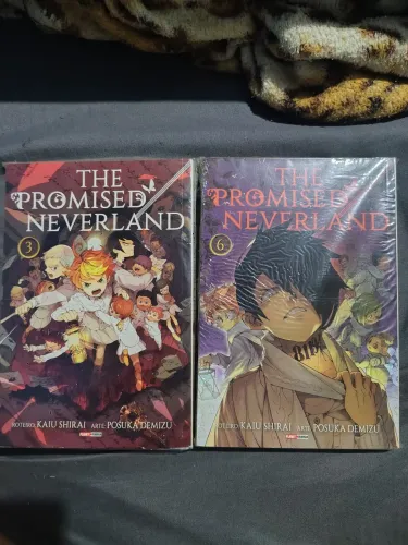 Mangá The promised neverland, vol 3 e 6