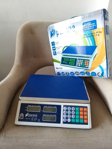 Precisão que Você Precisa! ?*<br>- Balança digital 40 kg eletrônica