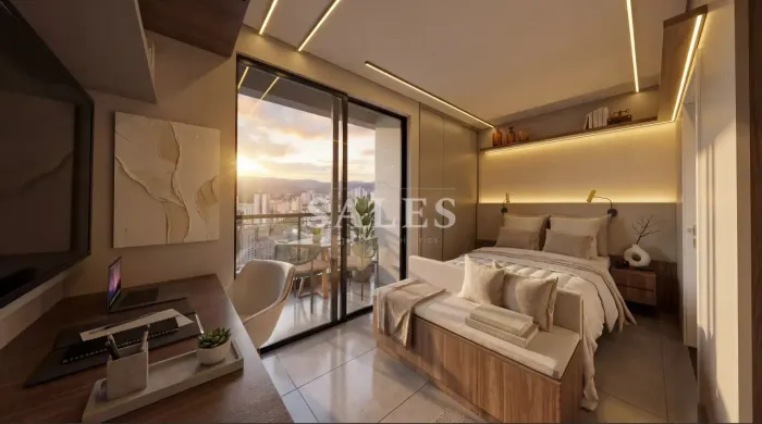 Studio à venda, 24m², São Pedro, Juiz de Fora, MG