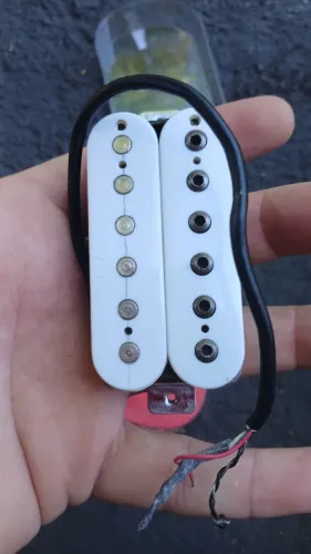 Captador duplo de guitarra braço