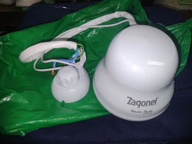 Chuveiro Elétrico Zagonel, 110v, 5.500W, Branco 