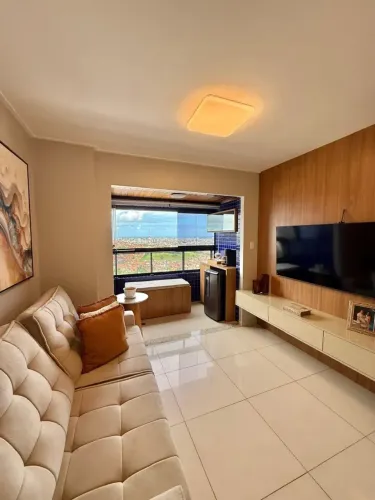 Grand Parc 79,90m² I 3 Quartos (1 Suíte) I Andar Alto | Nascente | MOBILIADO no Farol - Ma