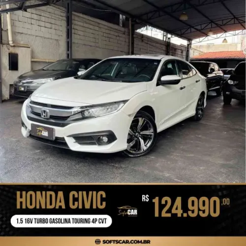 Honda Civic Sedan Touring 1.5 Turbo 16V Aut.4p 2017