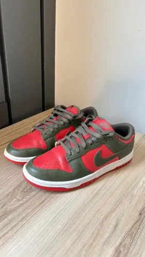 Nike Dunk Low Mystic Red Cargo Khaki