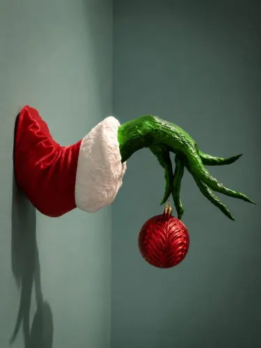Enfeite de natal Grinch